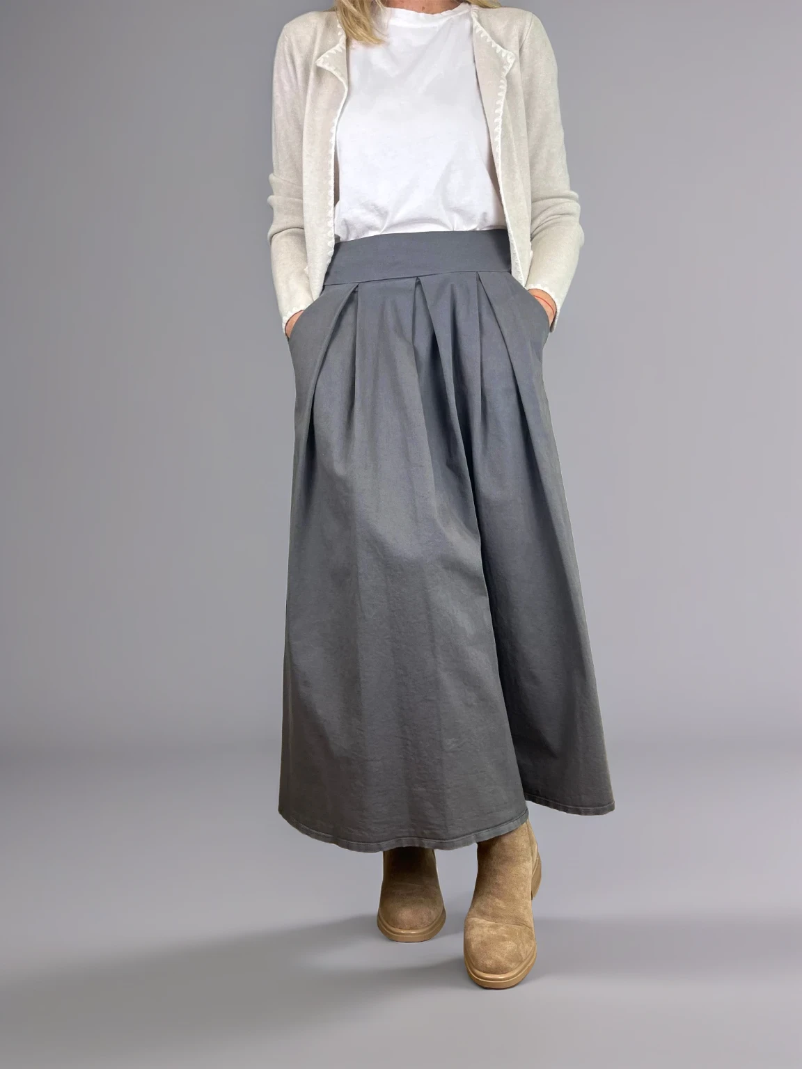 Conjunto EMMA con chaquetón efecto pelo