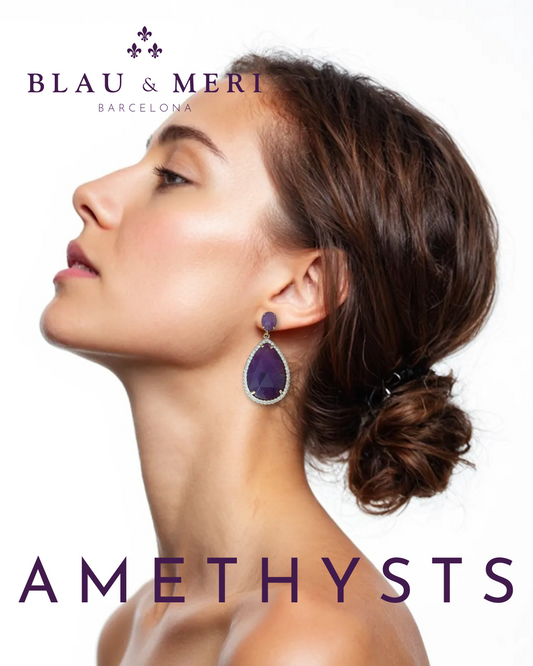 Pendientes amatistas
