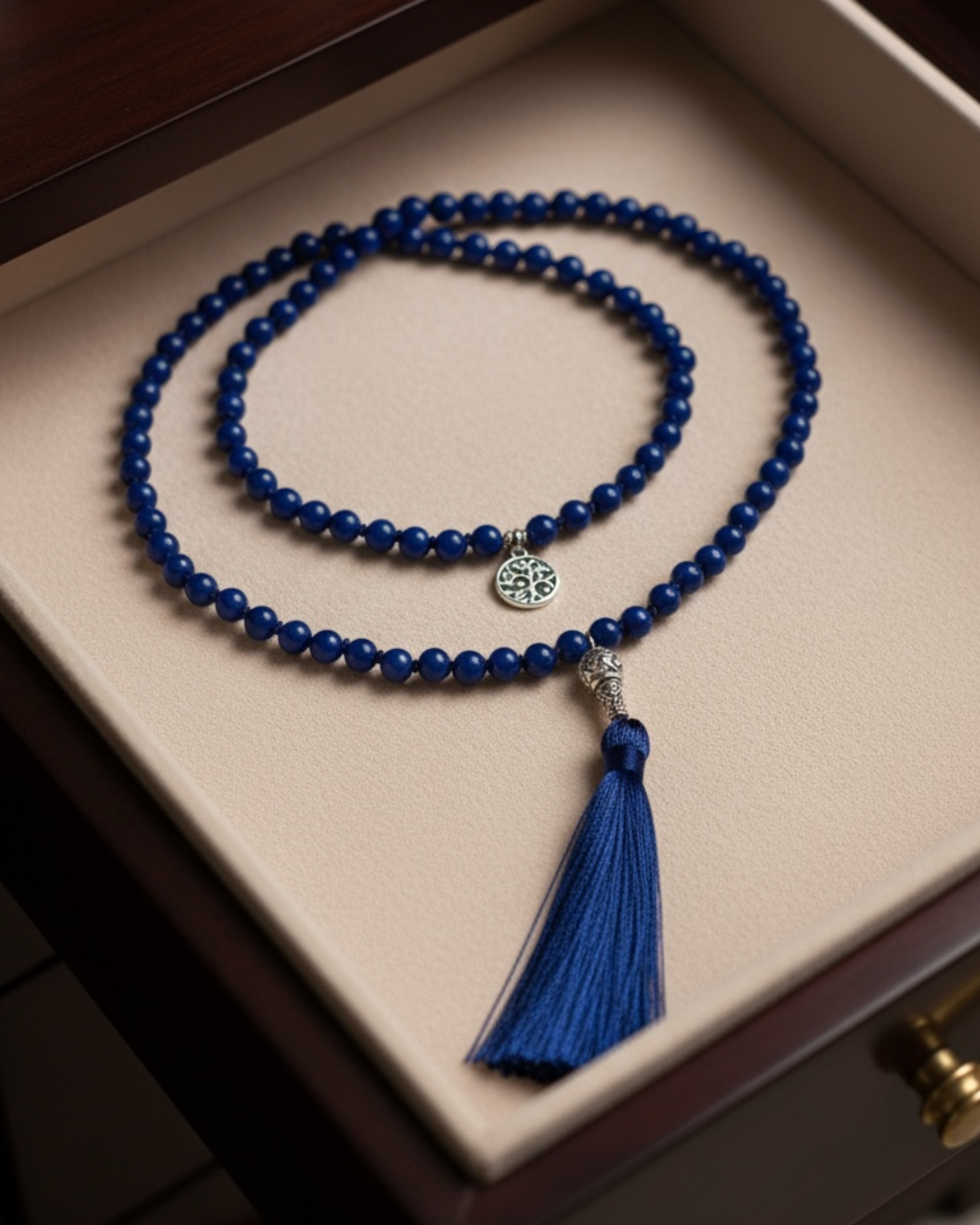 Collar piedras lapislázuli