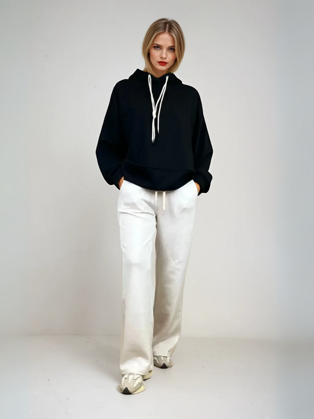 Conjunto SOFT AND CHIC negro y blanco