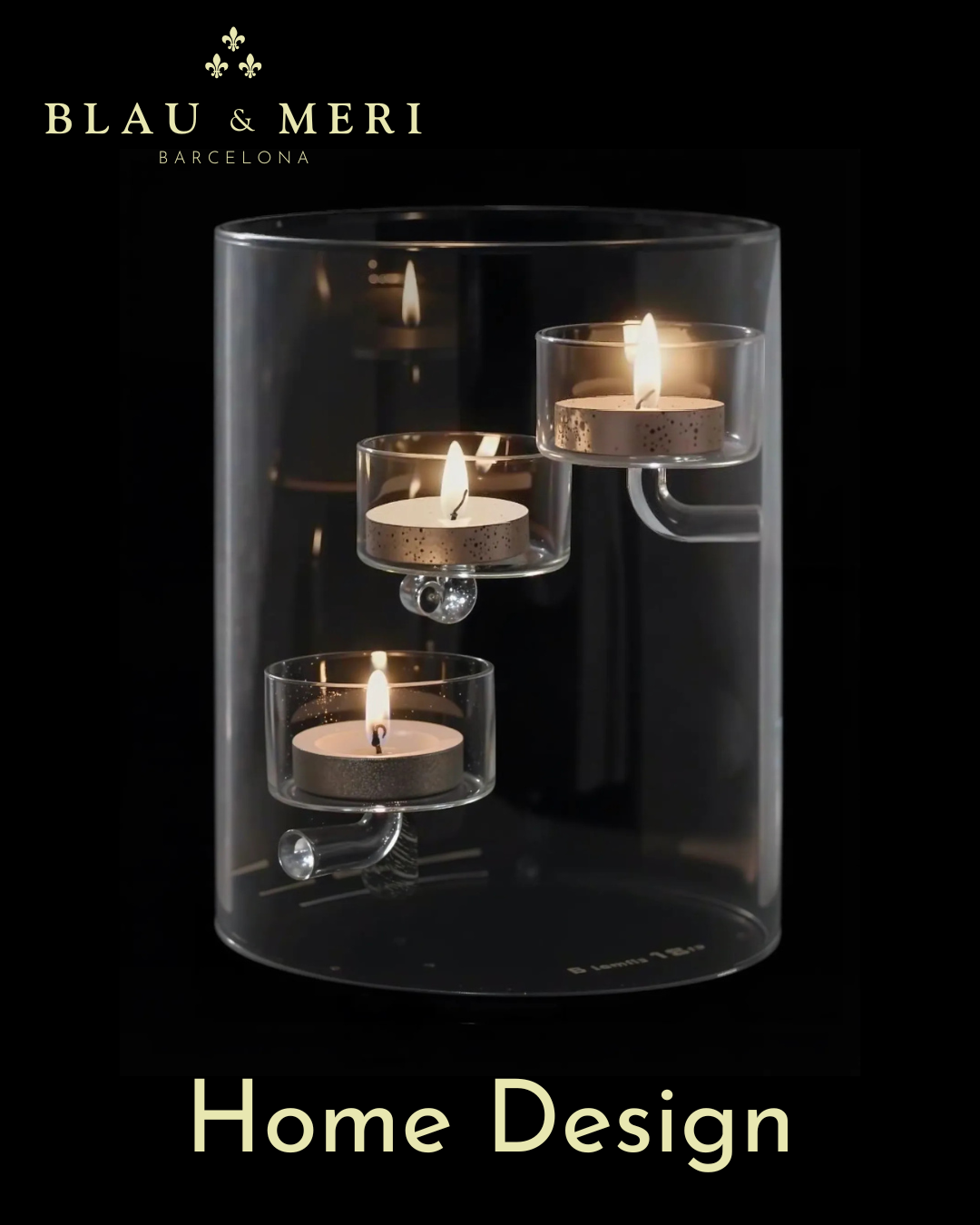 Portavelas cilíndrico