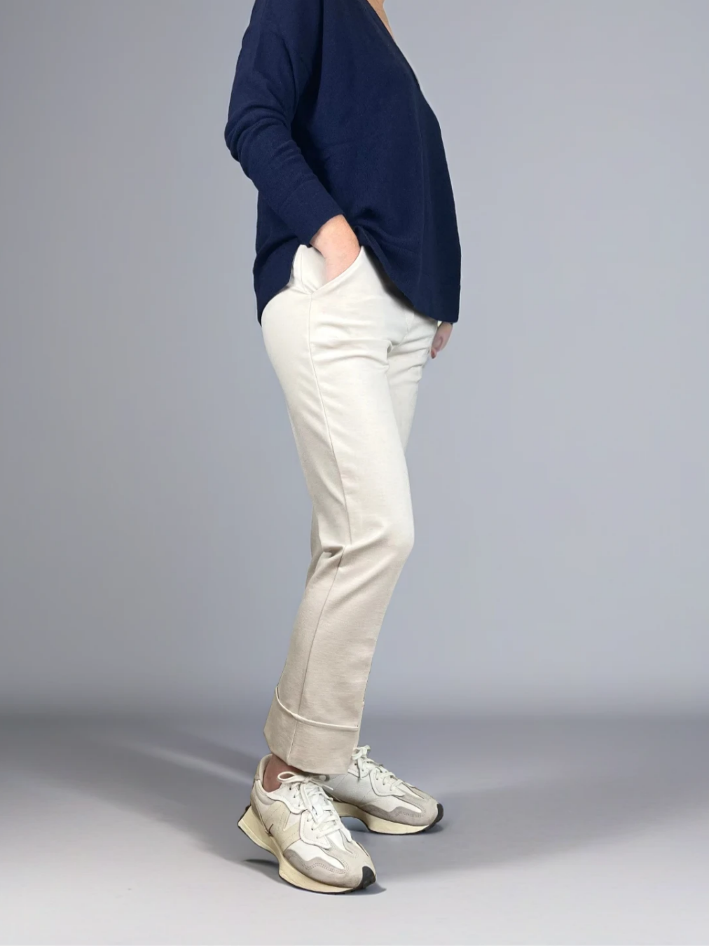 Pantalón vuelta crudo