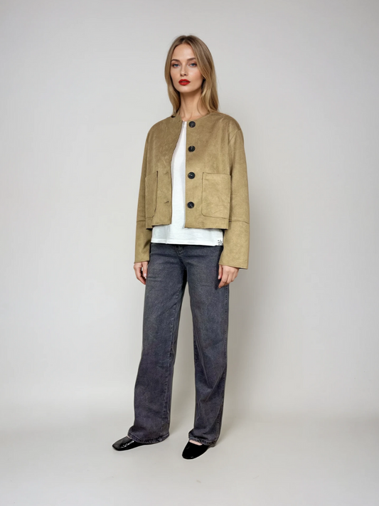 Chaqueta de antelina SOHO