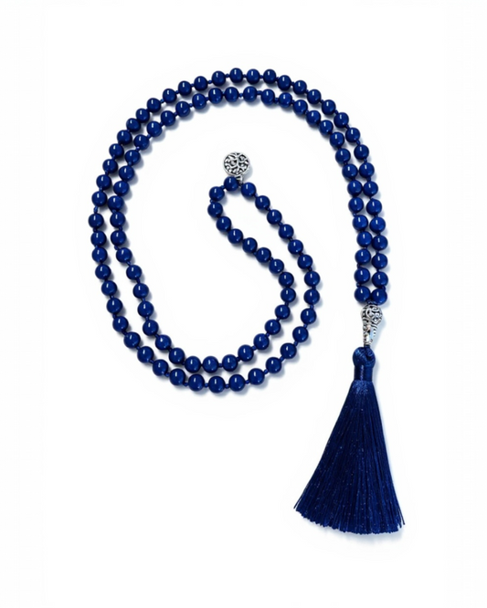 Collar piedras lapislázuli