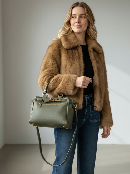 Bolso Pochette verde