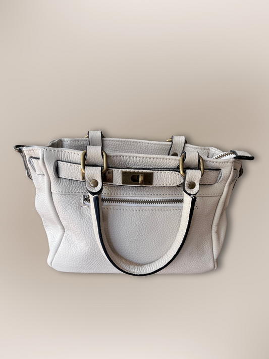 Bolso Pochette beige claro