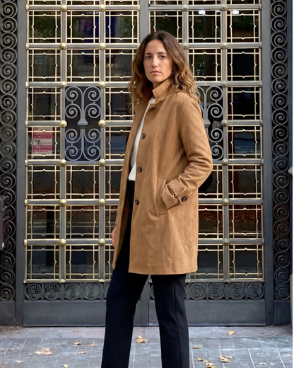 Gabardina terciopelo