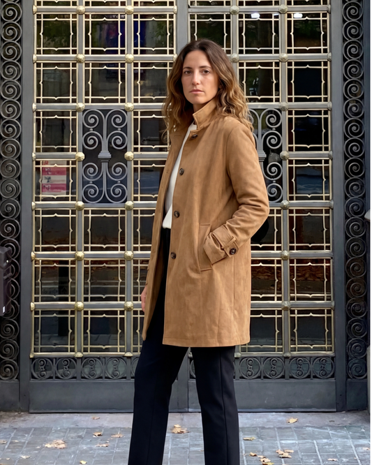 Gabardina terciopelo