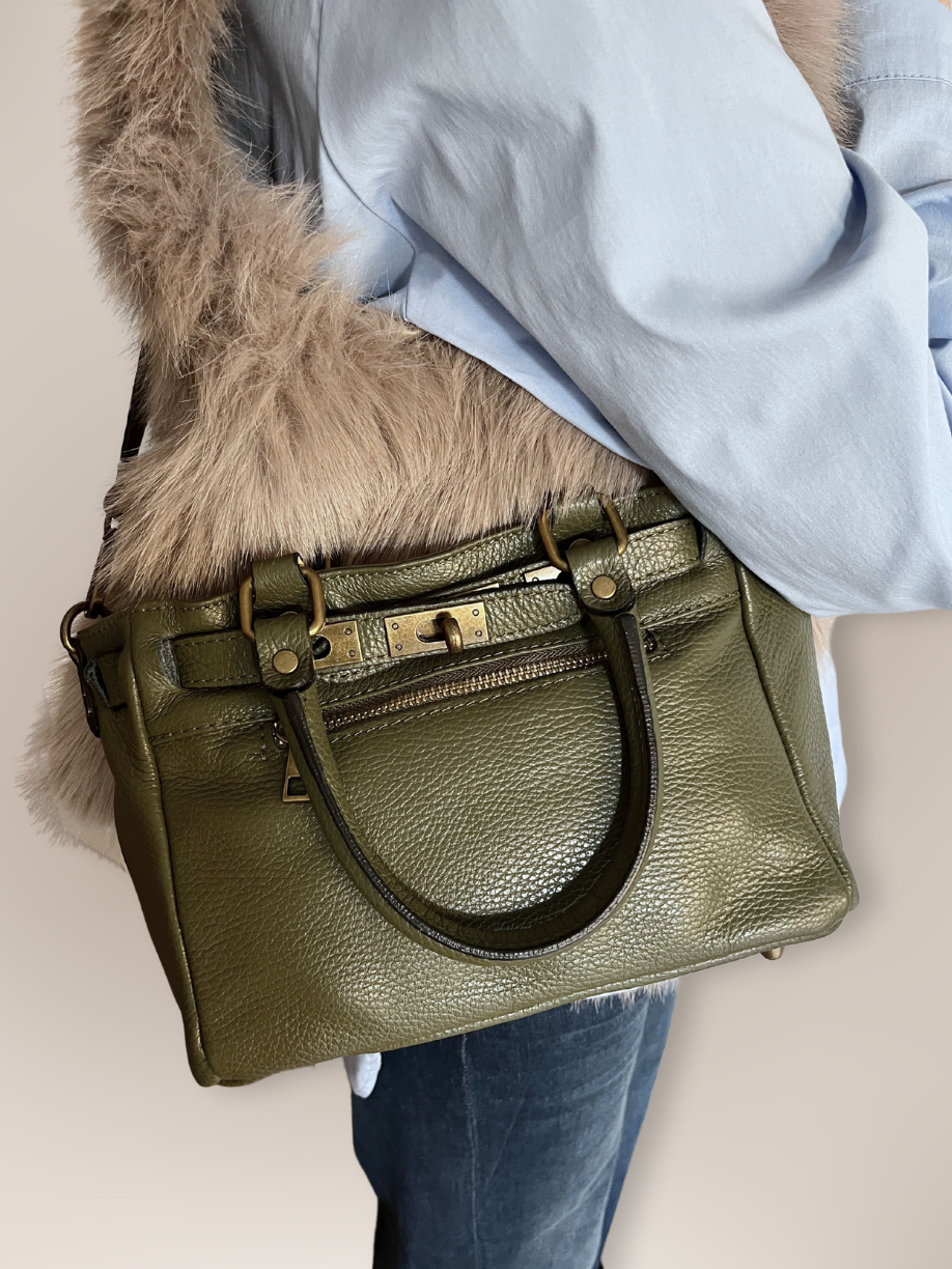 Bolso Pochette verde
