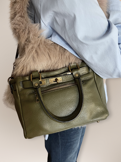 Bolso Pochette verde