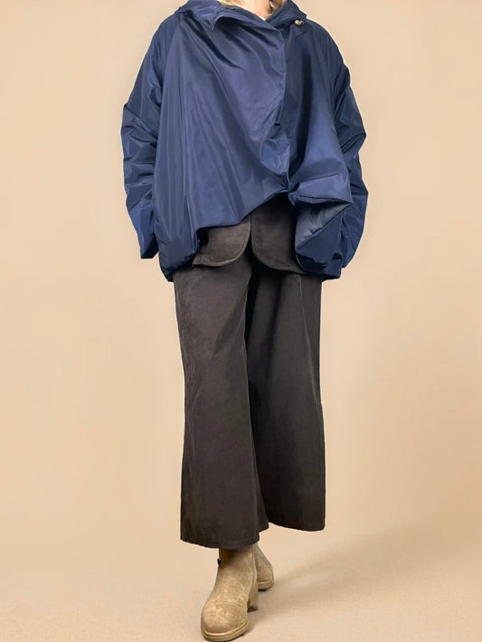 Conjunto BEL marrón con chaqueta azul
