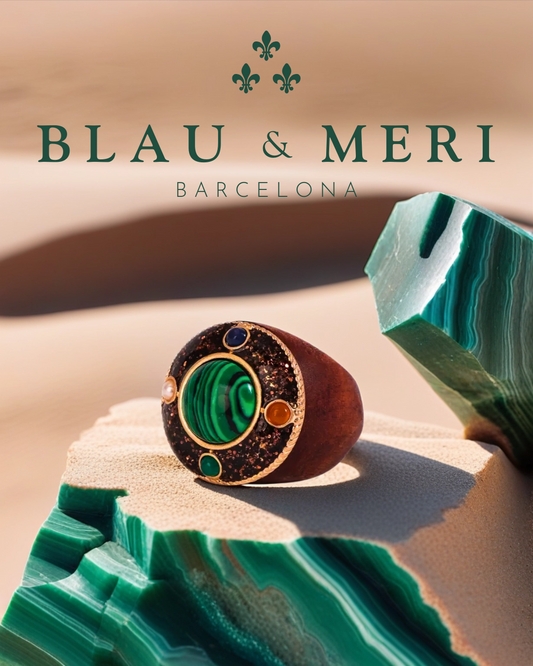 Anillo MALAQUITA