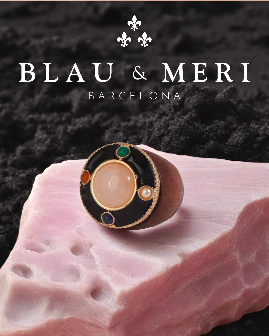 Anillo CUARZO ROSA