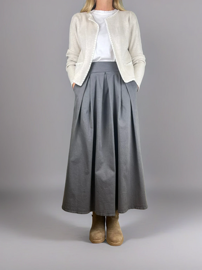 Conjunto EMMA con chaquetón efecto pelo
