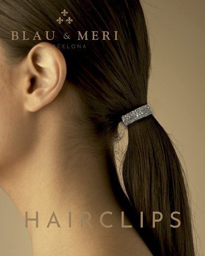 Clip de estrás para el cabello