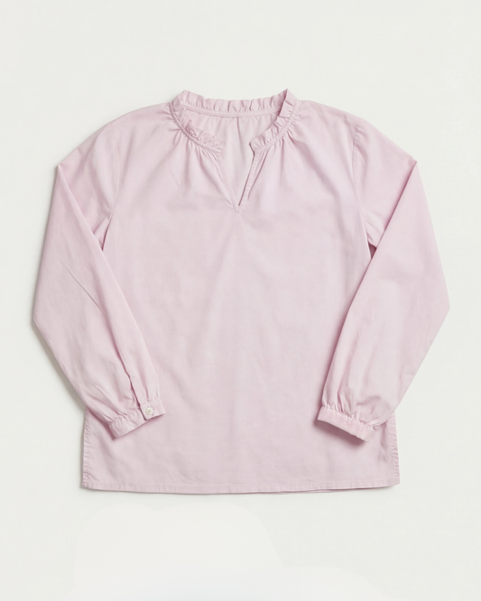 Blusa Rosa Fluida