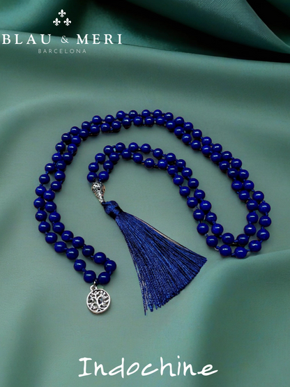 Collar piedras lapislázuli
