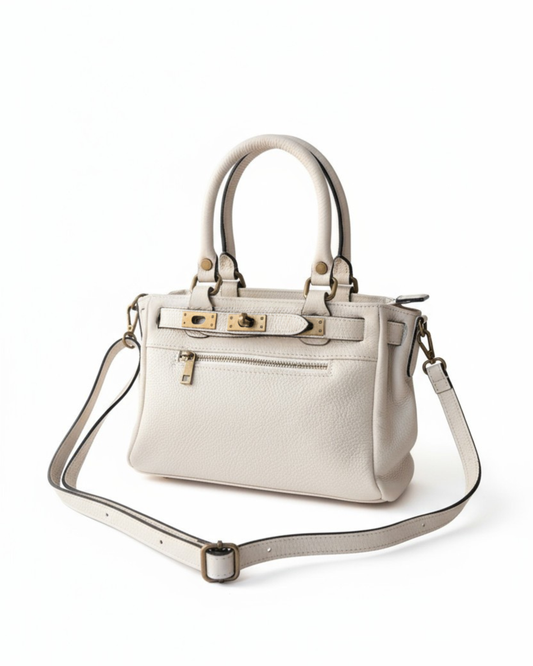 Bolso Pochette beige claro