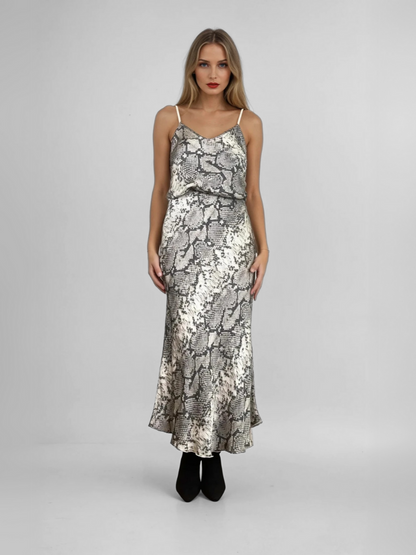 Falda animal print