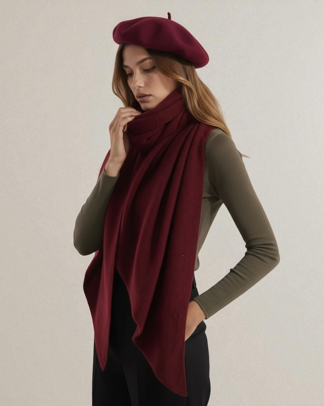 Gorro y bufanda PARIS