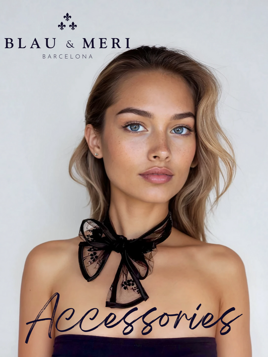 Banda de encaje para cuello y cabello
