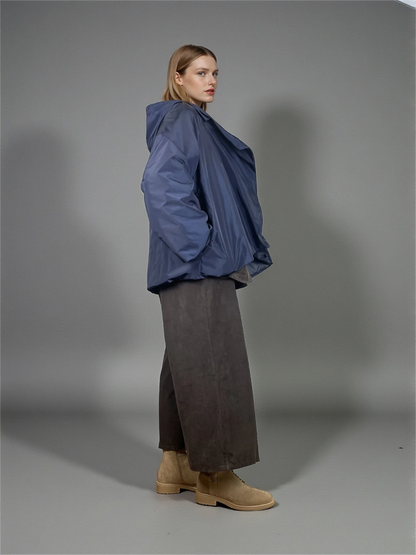 Conjunto BEL marrón con chaqueta azul