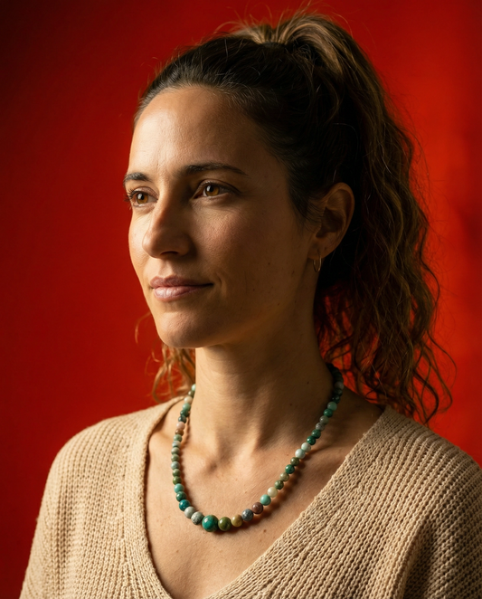 Collar Ágata de la India