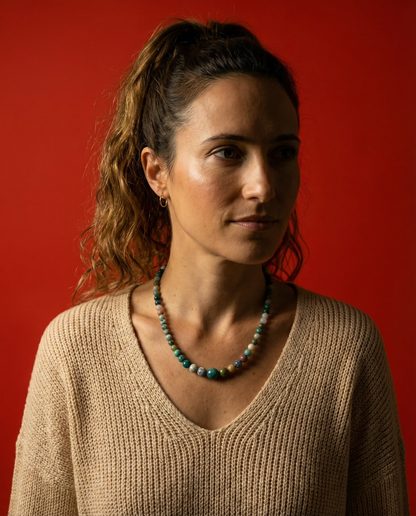 Collar Ágata de la India