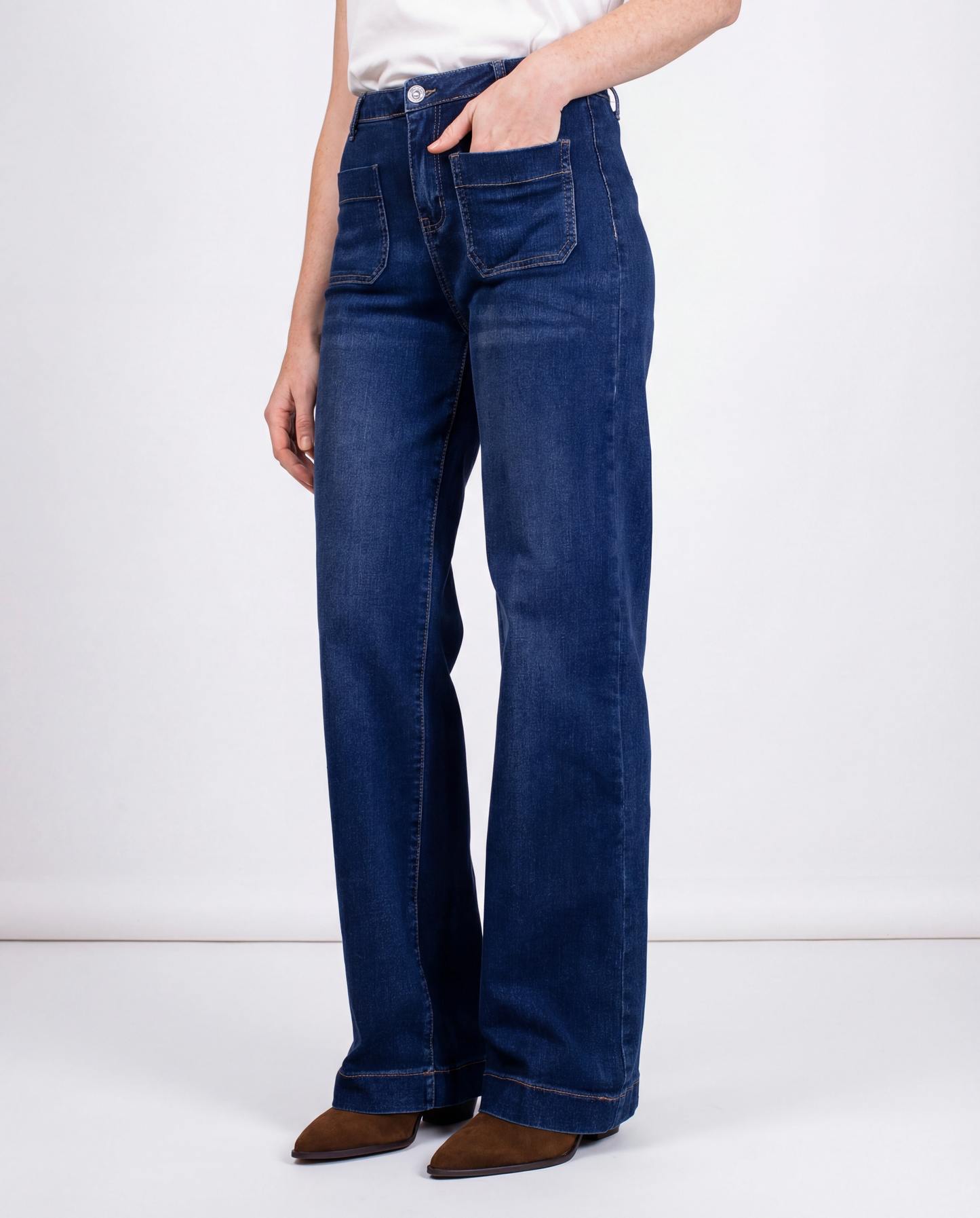 Pantalón tejano bolsillo delanteros