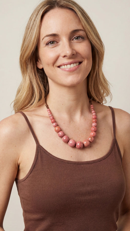 Collar de cerámica esmaltada