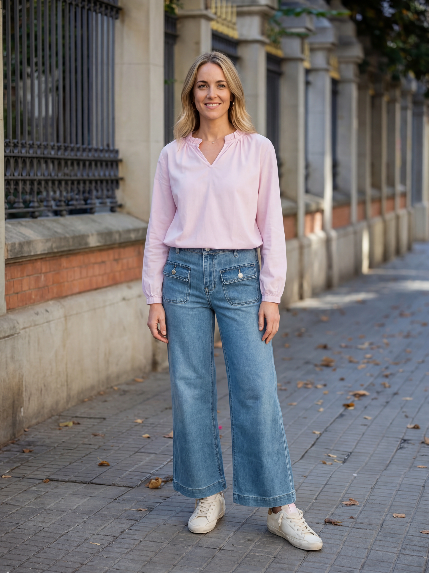 Jeans bolsillos delanteros