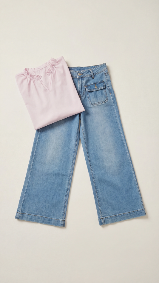 Jeans bolsillos delanteros