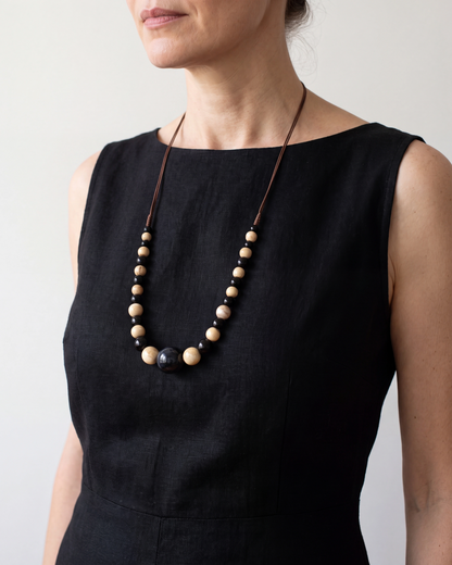 Collar de cerámica esmaltada