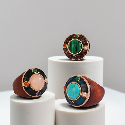 Anillo MALAQUITA