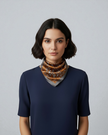 Pack de 2 bandanas de seda