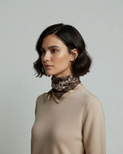 Pack de 2 bandanas de seda