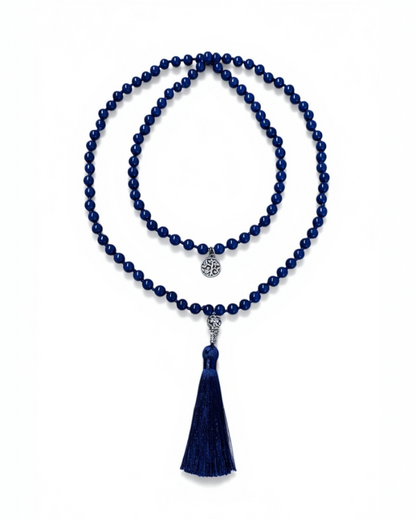 Collar piedras lapislázuli